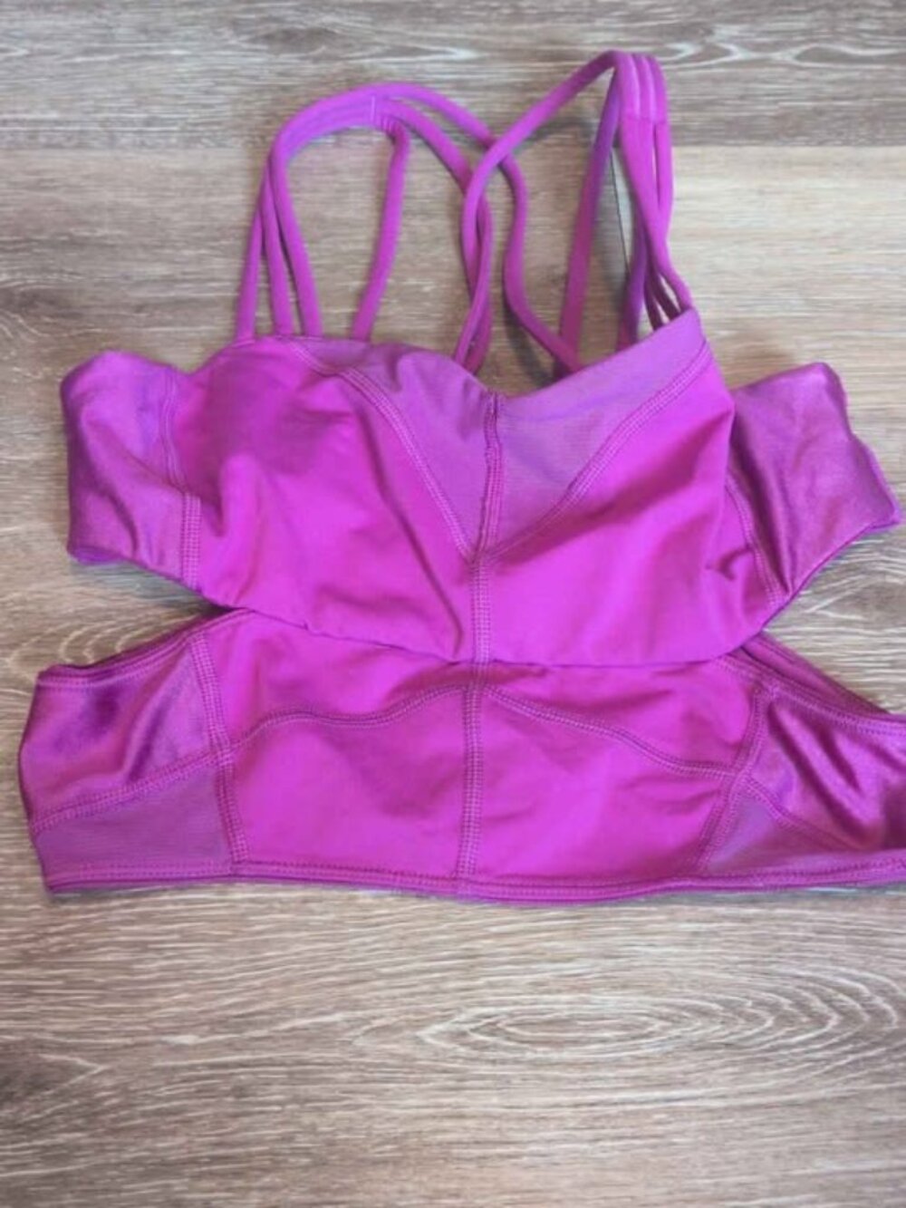 Lululemon Magenta Purple Sports Bra Size 4
